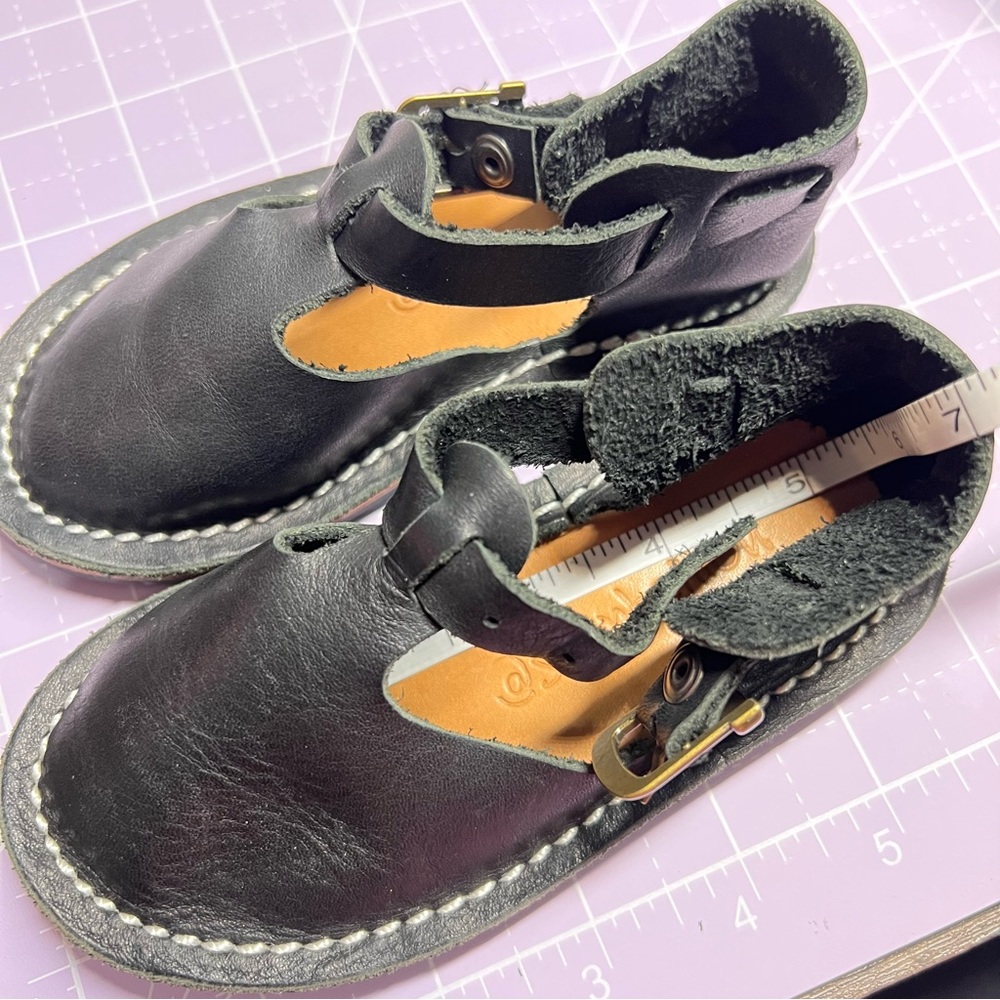 baby shoes size 5.5in leather /hand made boys and girls